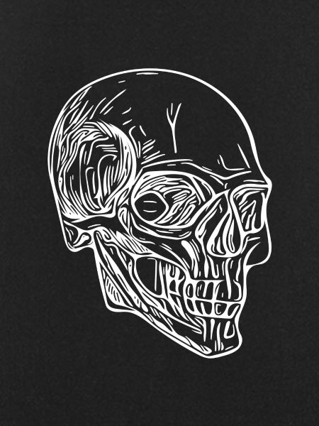 Skull Bone Halloween Skull