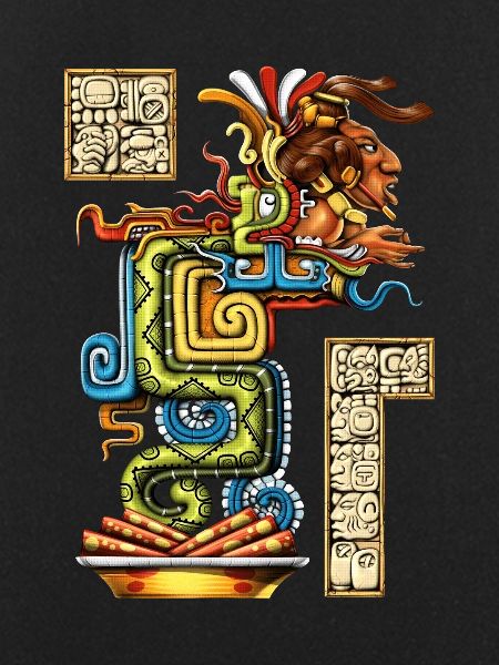 Mayan Vision Serpent