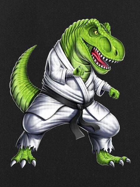 T-Rex Dinosaur Karate