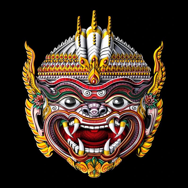 Cambodian Khmer Hanuman Dancer