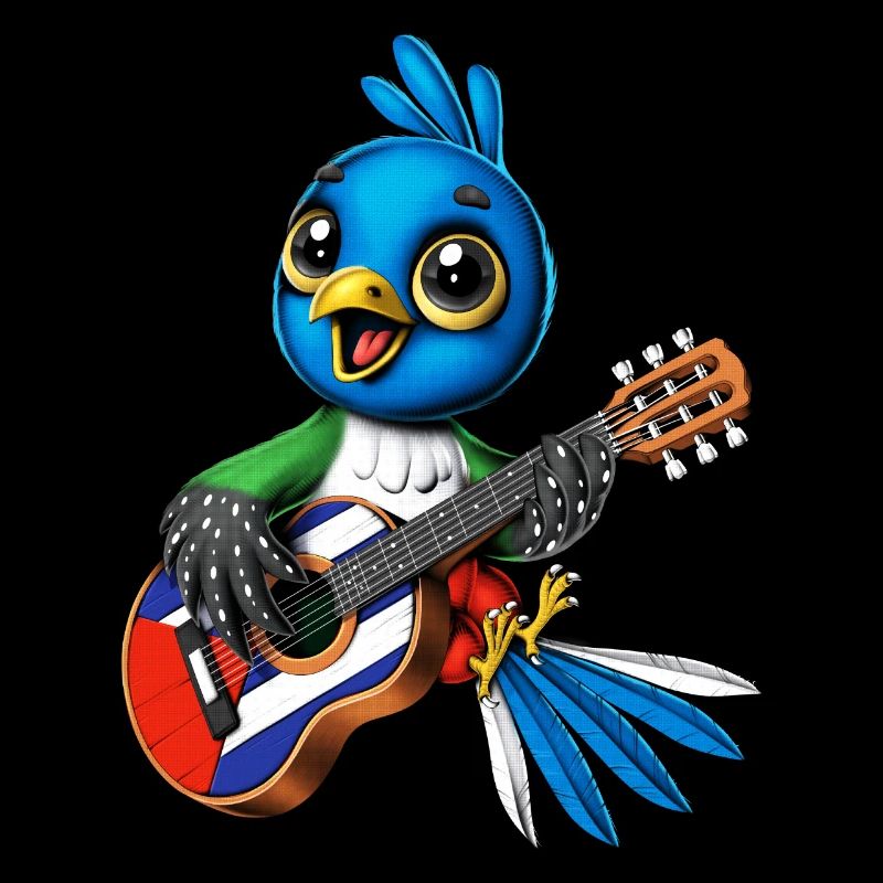 Oiseau Trogon Cubain