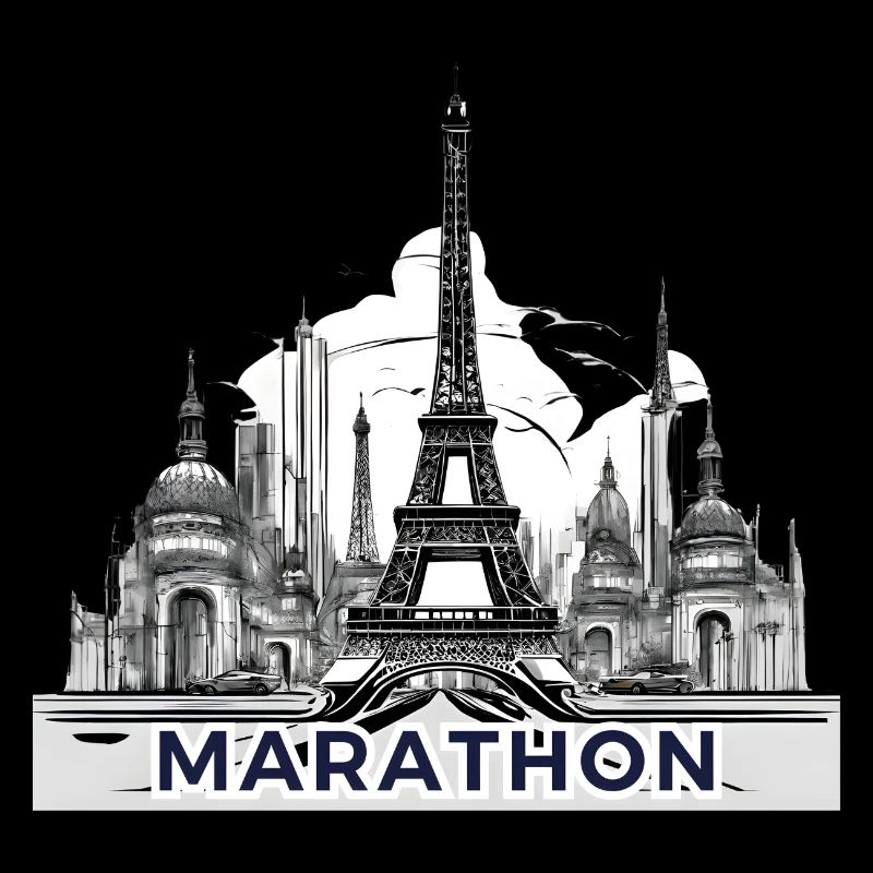 Parisienne Marathonstrecke
