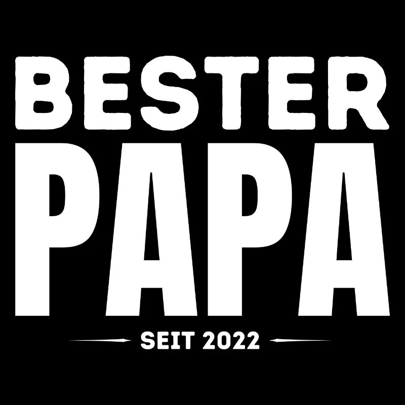 Bester Papa seit 2022 Vatertag Geschenk