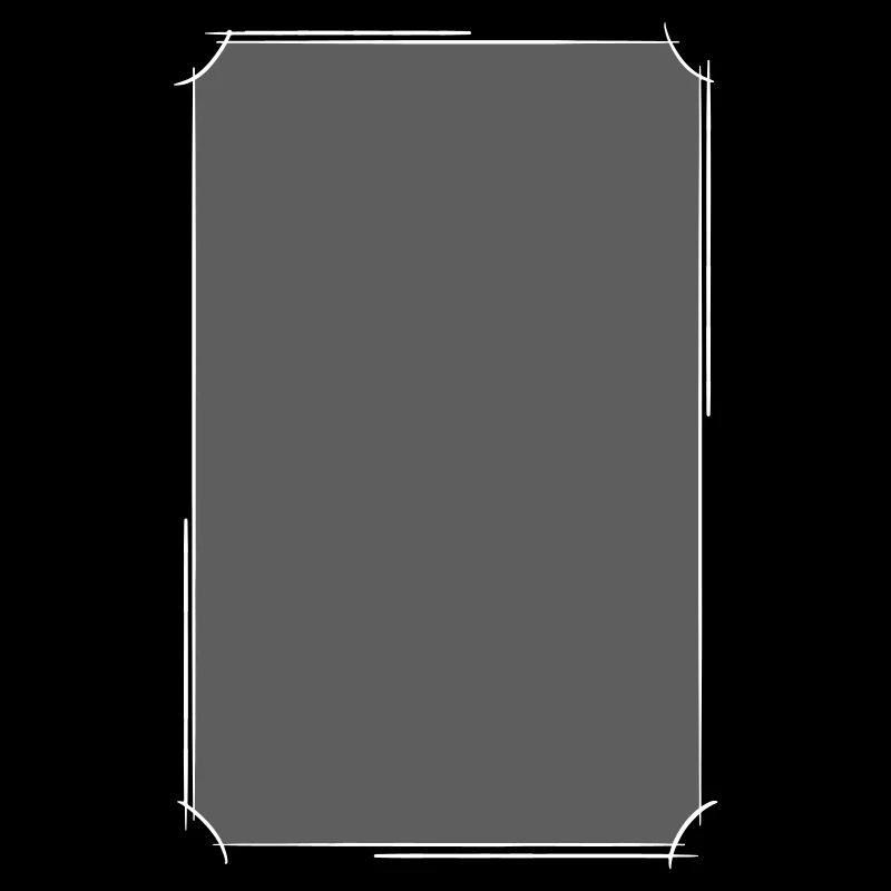 Frame template. Tombstone / Gothic / Vampire Style.
