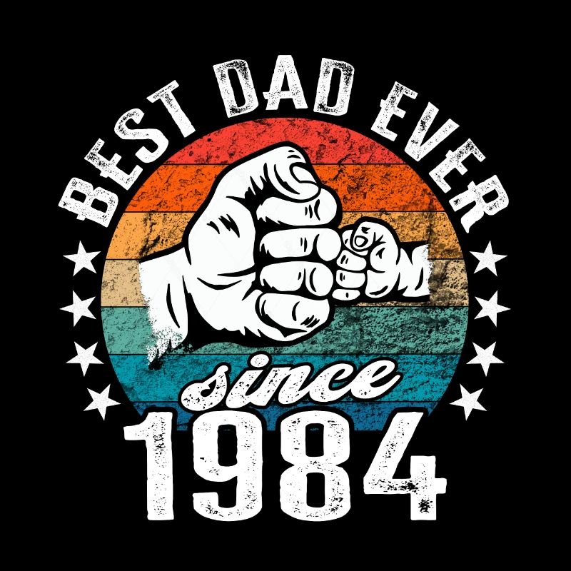 Bester Papa der Welt seit 1984 Vatertag