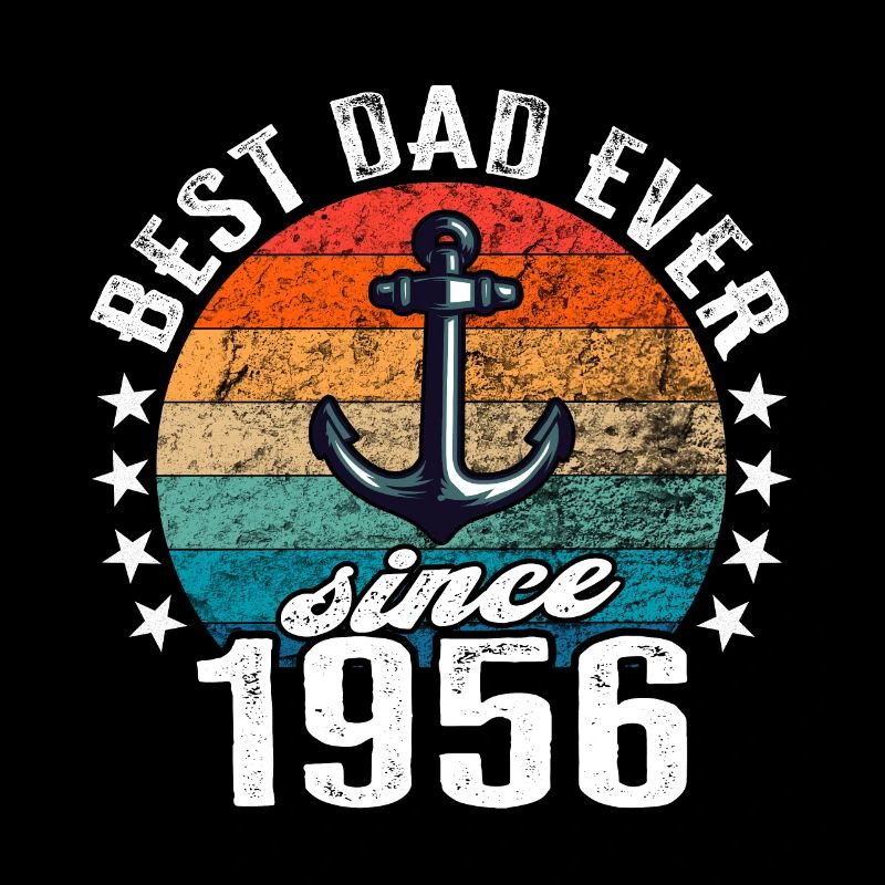 Bester Papa der Welt seit 1956 Anker