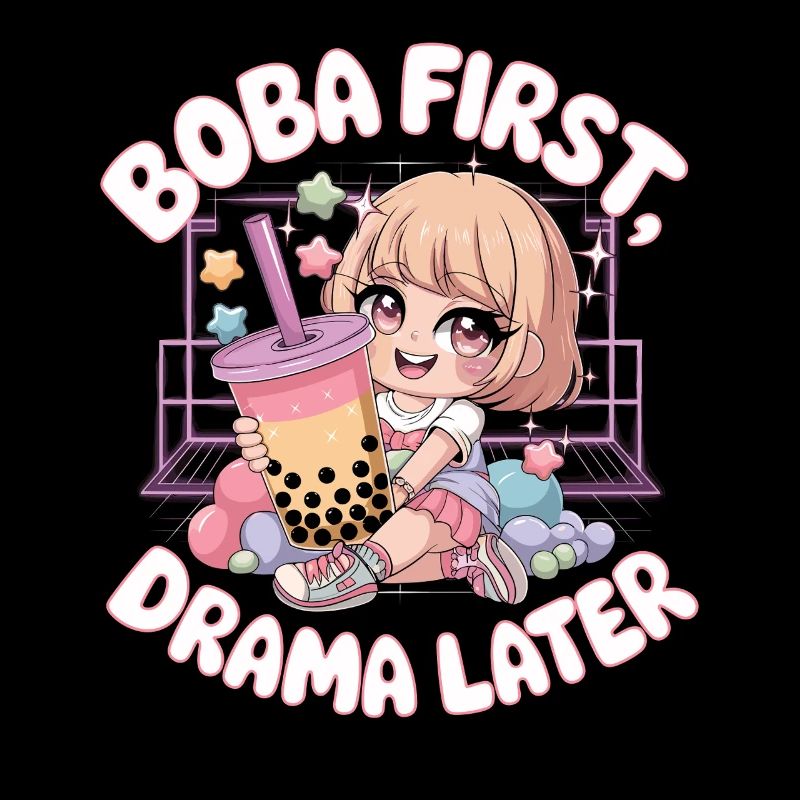 K pop and bubble tea
