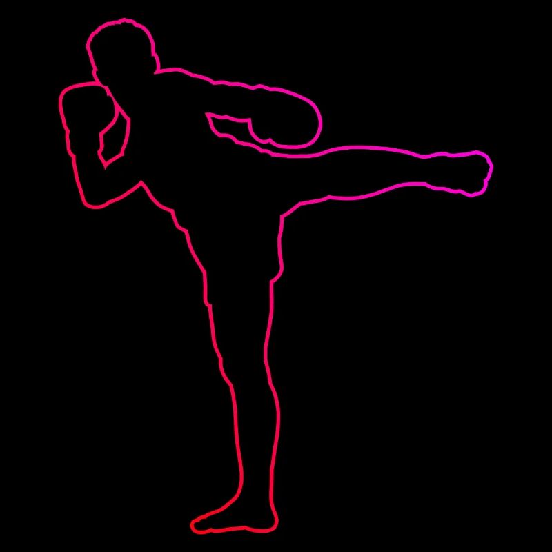 Boxe Thaïlandaise Femmes Boxeuse Thaïlandaise Thaïboxe Hommes
