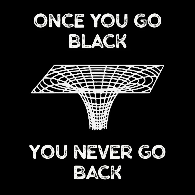 Physics black hole nerd science geek