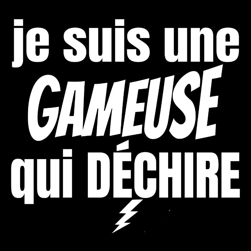 gameuse qui déchire