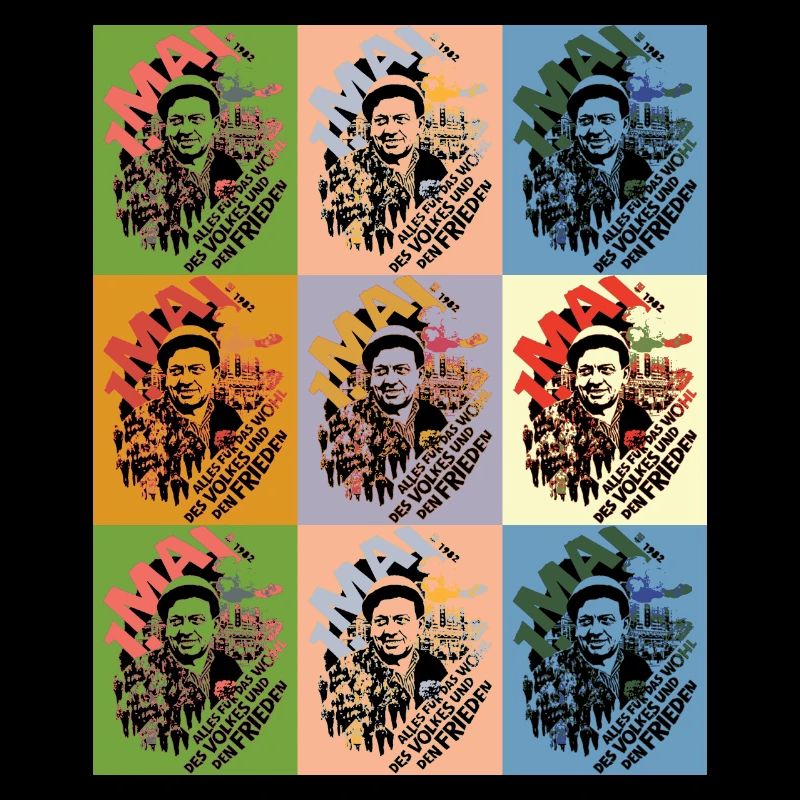 1. Mai DDR Pop Art