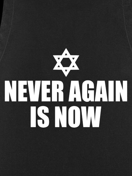 Never again is now