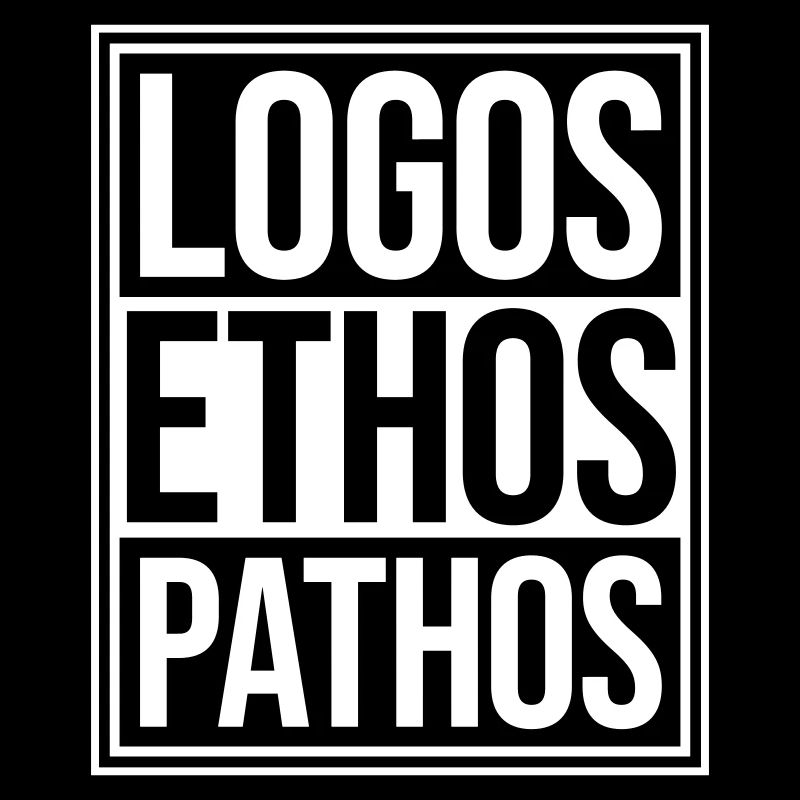 Logos Ethos Pathos Rhetorik Philosophie Student