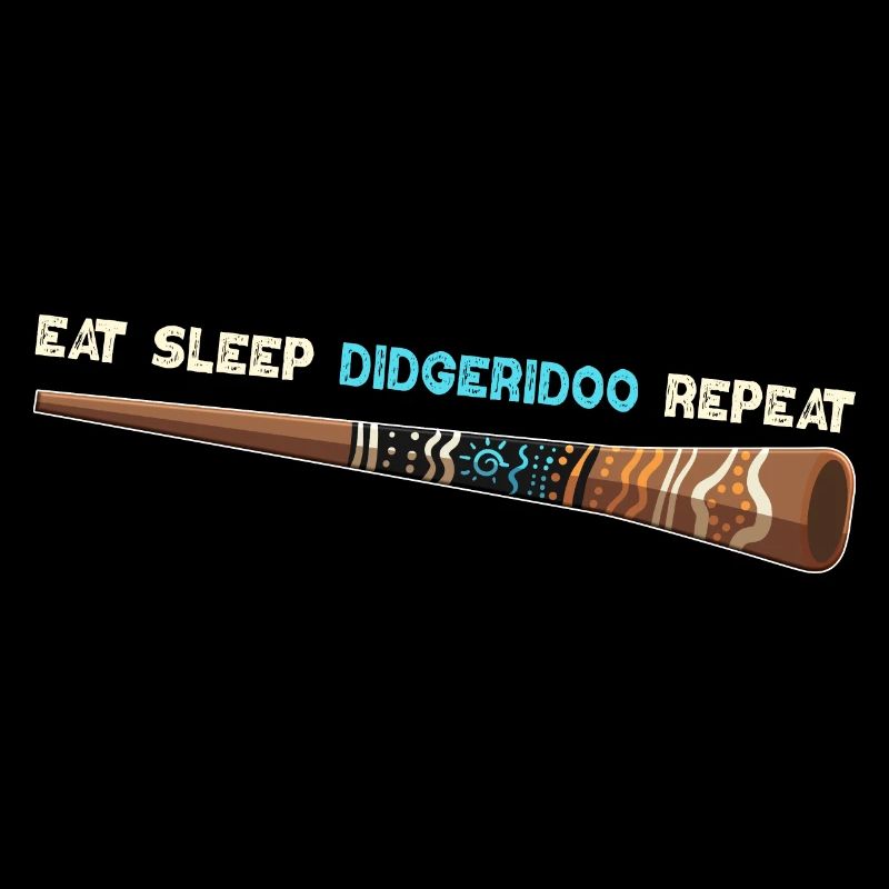 Manger Didgeridoo Sommeil Répéter
