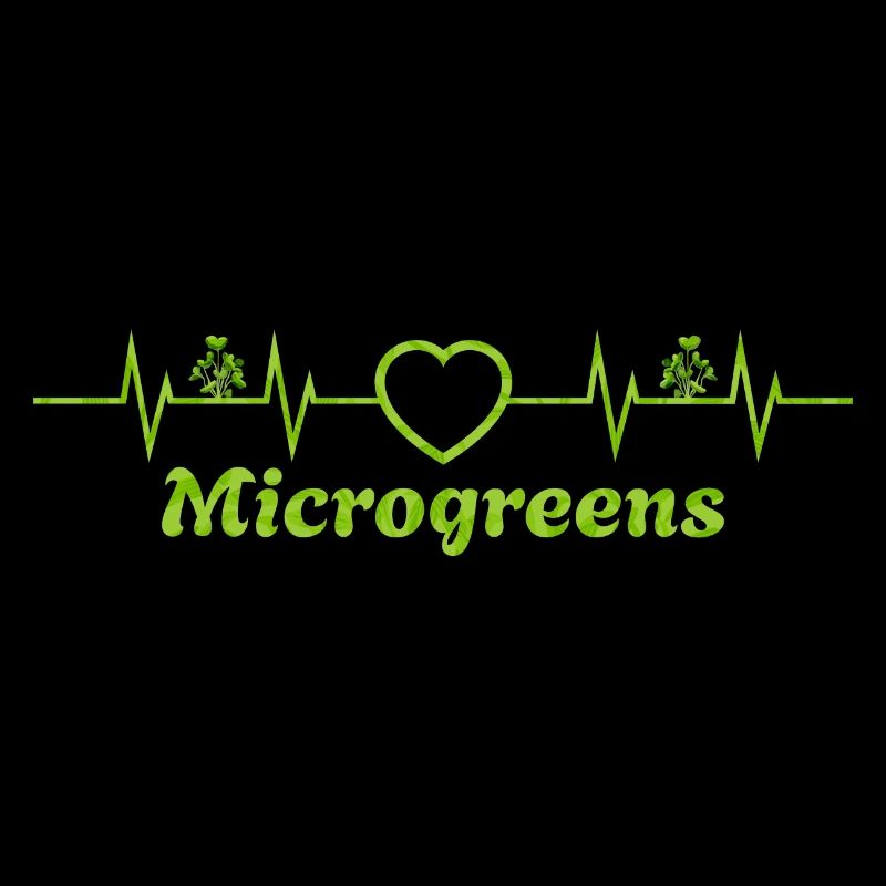 Microgreens Gärtner Landwirt Gärtner Microgreen