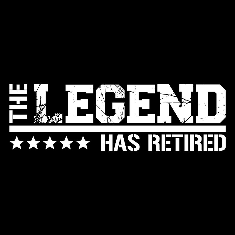 THE LEGEND HAS RETIRED