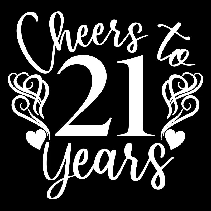 Vive le 21e anniversaire de 21 ans