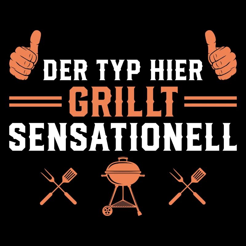 Der Typ grillt sensationell