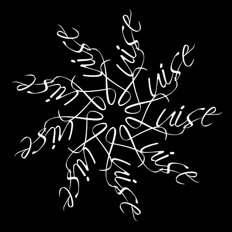 Luise Name Namensmandala