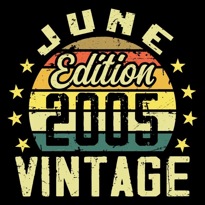 Juni 2005 Juni Retro Geburtstagsgeschenk Juni 2005