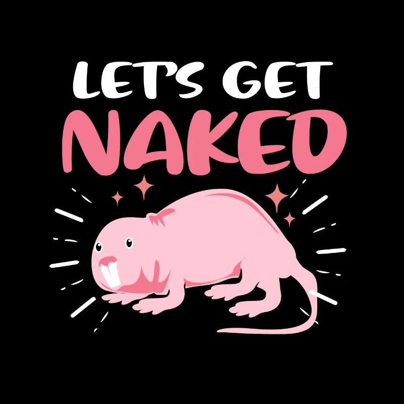 Naked Mole Rongeur Afrique de l’Est Tombes de sable Cadeau