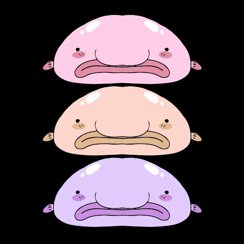 Blobfish Deep Sea Grumpy Introverted Gift