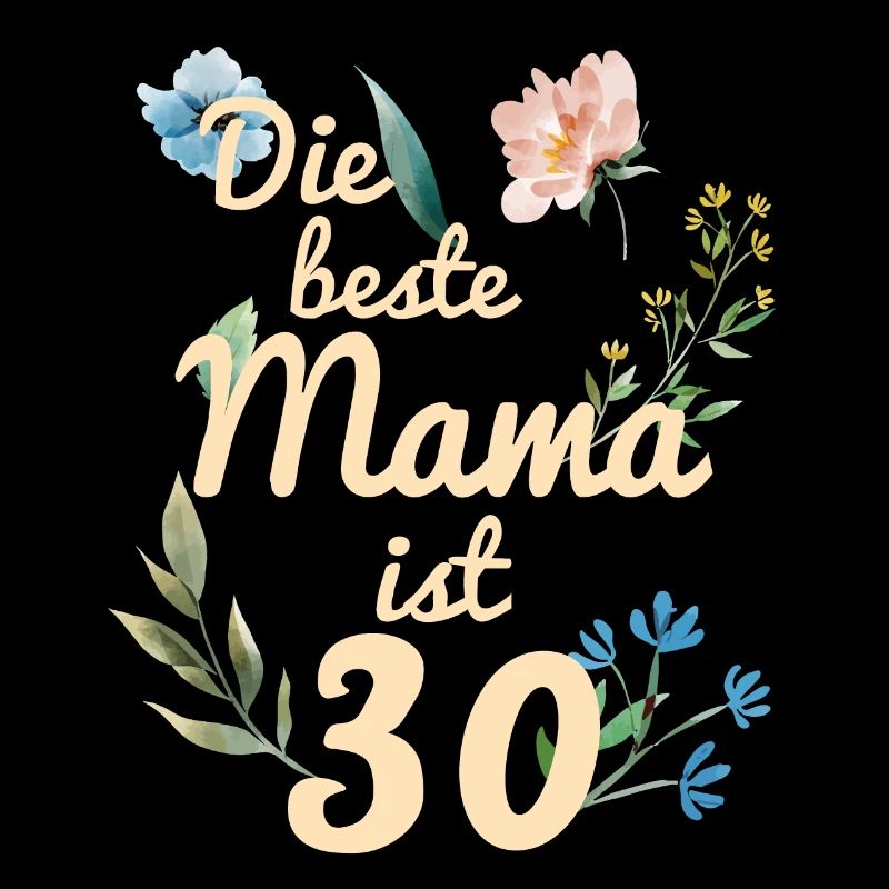 Die beste Mama ist 30 Jahre alt Geschenk 1991