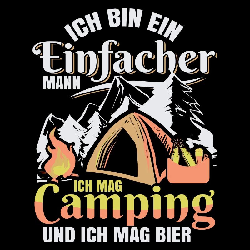 Camping Bier Camper Herren Wohnwagen