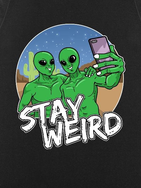 Alien Phone Selfie