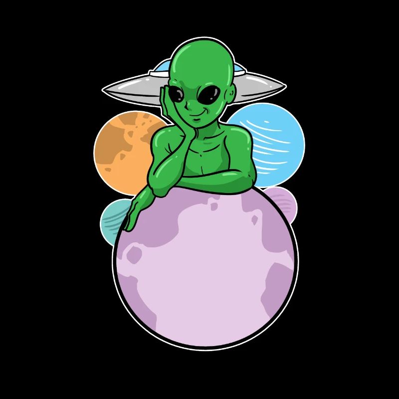 Planète extraterrestre mignonne