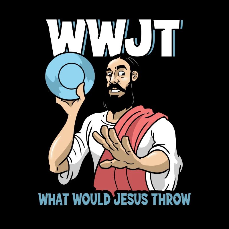 Jesus Christ Disc Golf Qu’est-ce que Jésus lancerait