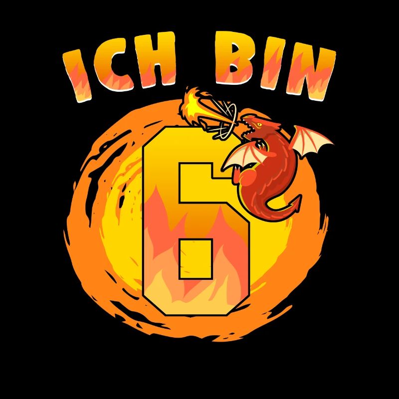 6. Geburtstag Ich Bin 6 Drachen Mitgebsel