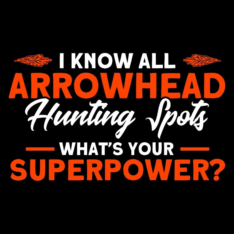 Cadeau d’artefact Flint Arrowhead Hunter