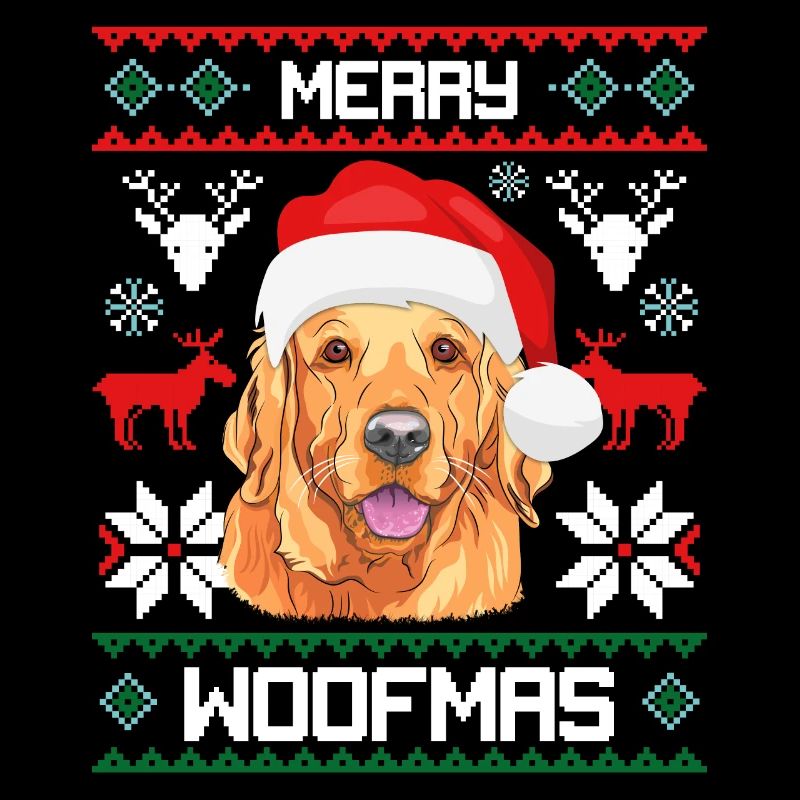 Pull retentissant pour chien Golden Retriever de Joyeux Woofma