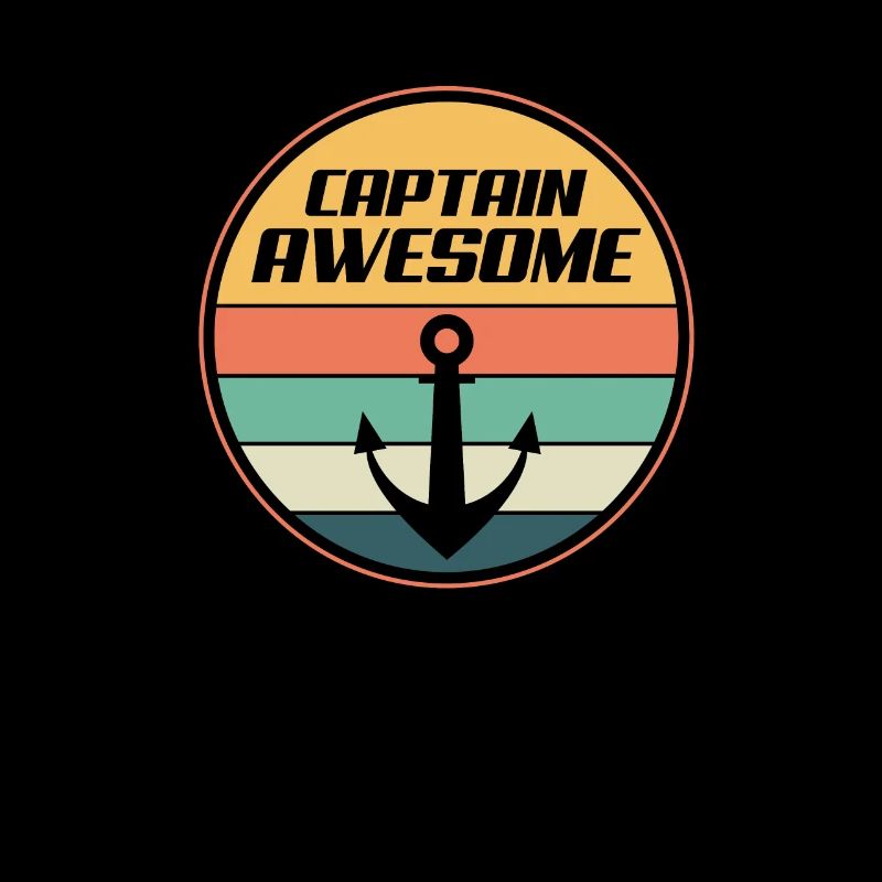 Boat sailboat captain ship helmsman gift