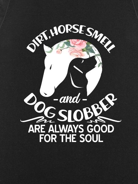 Horse dog