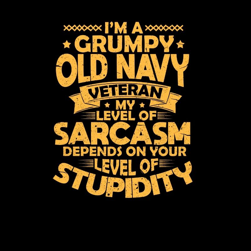 Sarcasm Navy Veteran