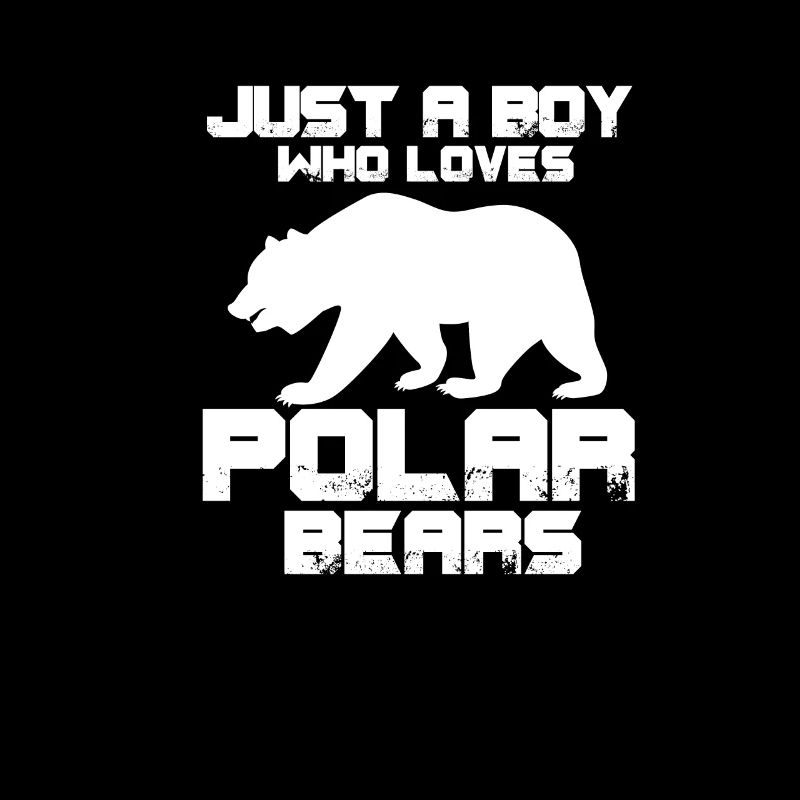 Eisbär Boy Polar Bear Polarbär Bär Geschenk