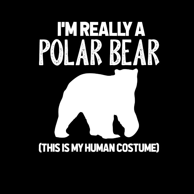 Eisbär Polar Bear Polarbär Bär Kostüm Geschenk