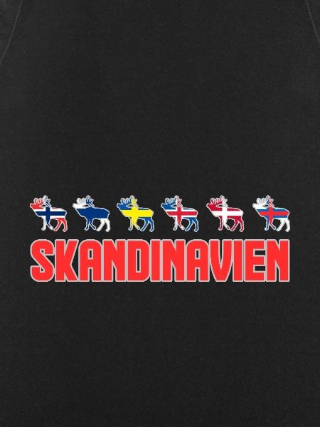 Scandinavia moose flags