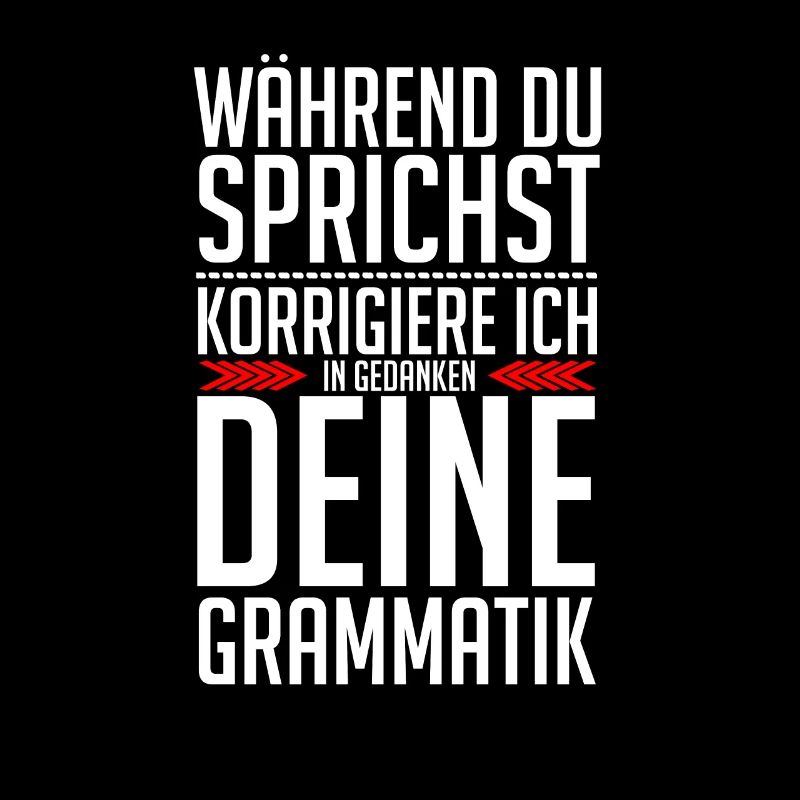 Während Du Sprichst Korrigiere Ich Deine Grammatik