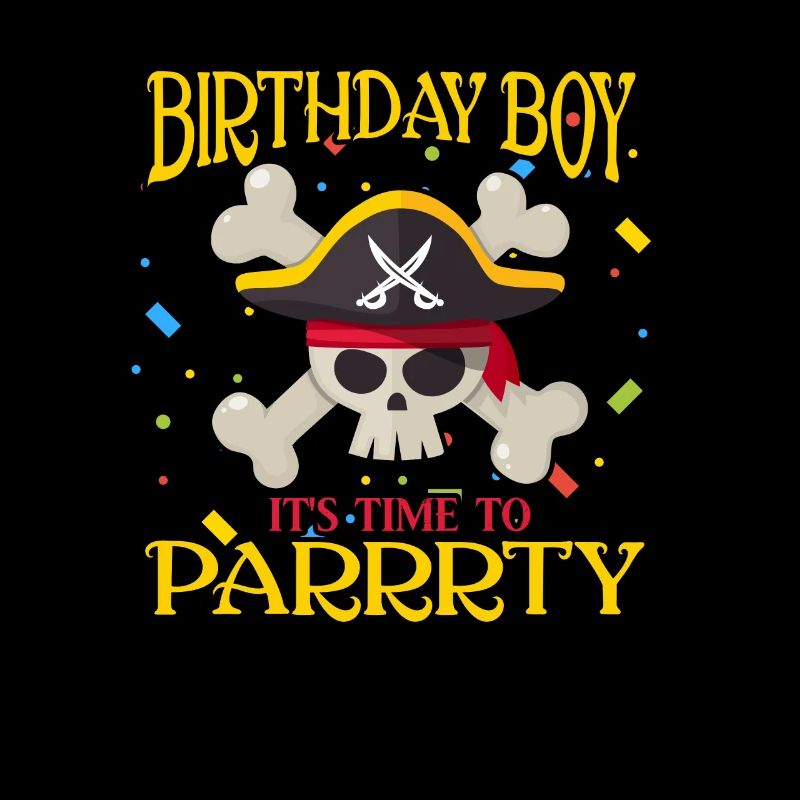 Anniversaire pirate pirate pirate pirate head