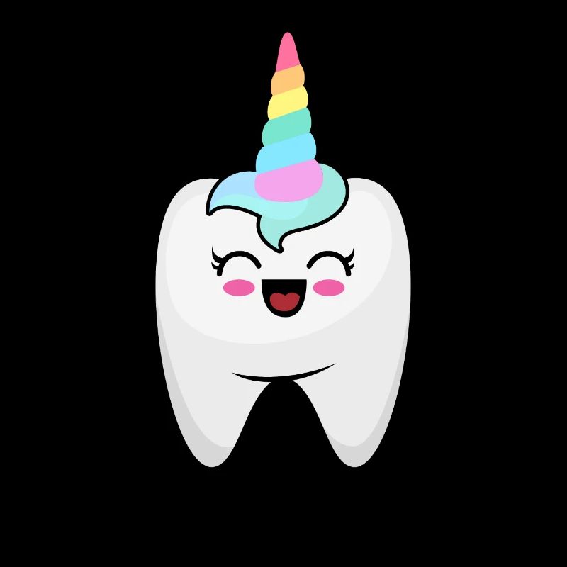 Tooth unicorn dentist teeth dentist gift
