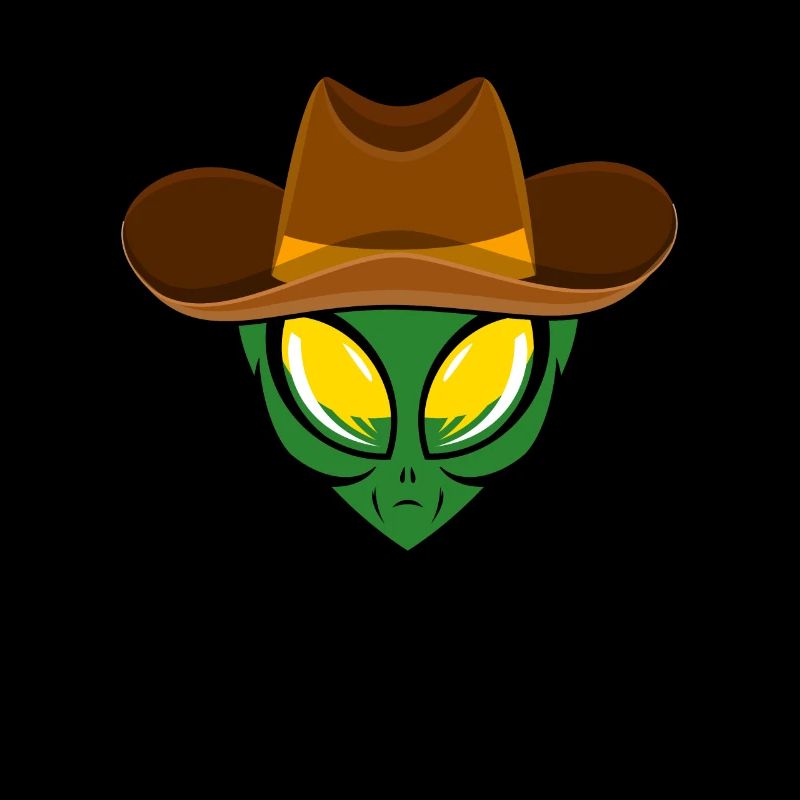 Alien cowboy