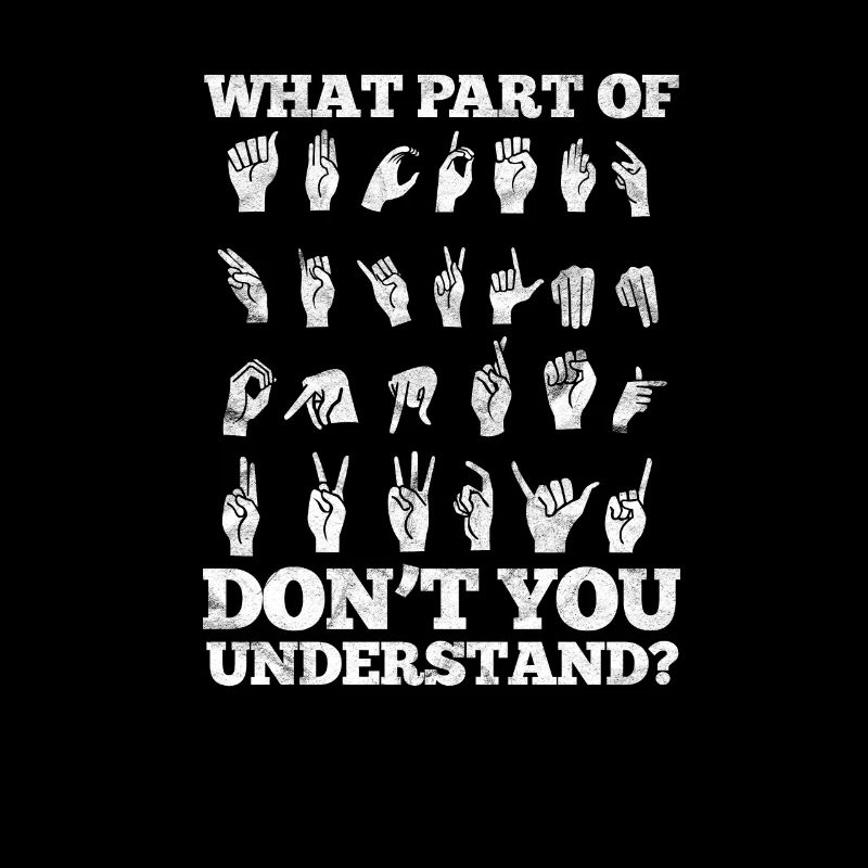 ASL Sign Language Deaf Sign Language