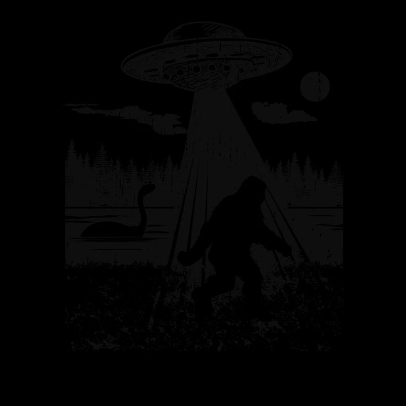 Kryptozoologe Lustiges Geschenk Kryptozoologie UFO Bigfo