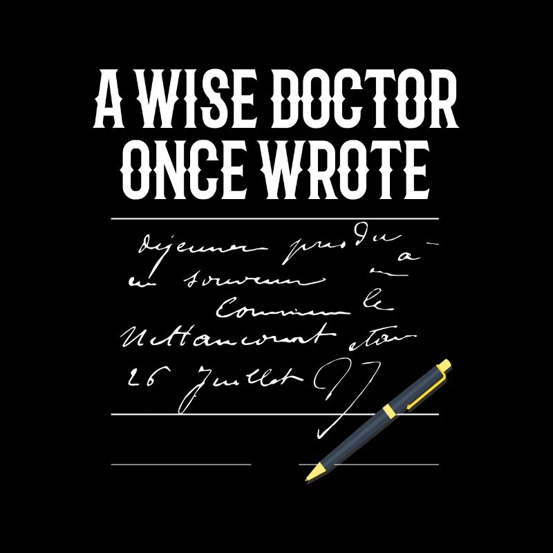A Wise Doctor Once Wrote Arzt Lustig