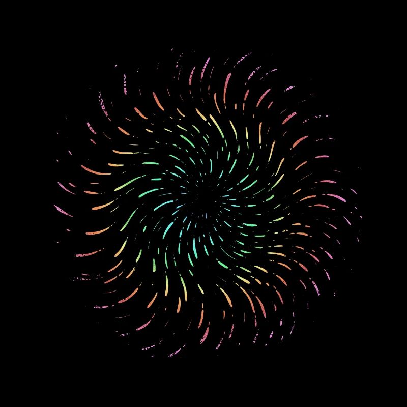 Faire le tourbillon arc-en-ciel lui-même