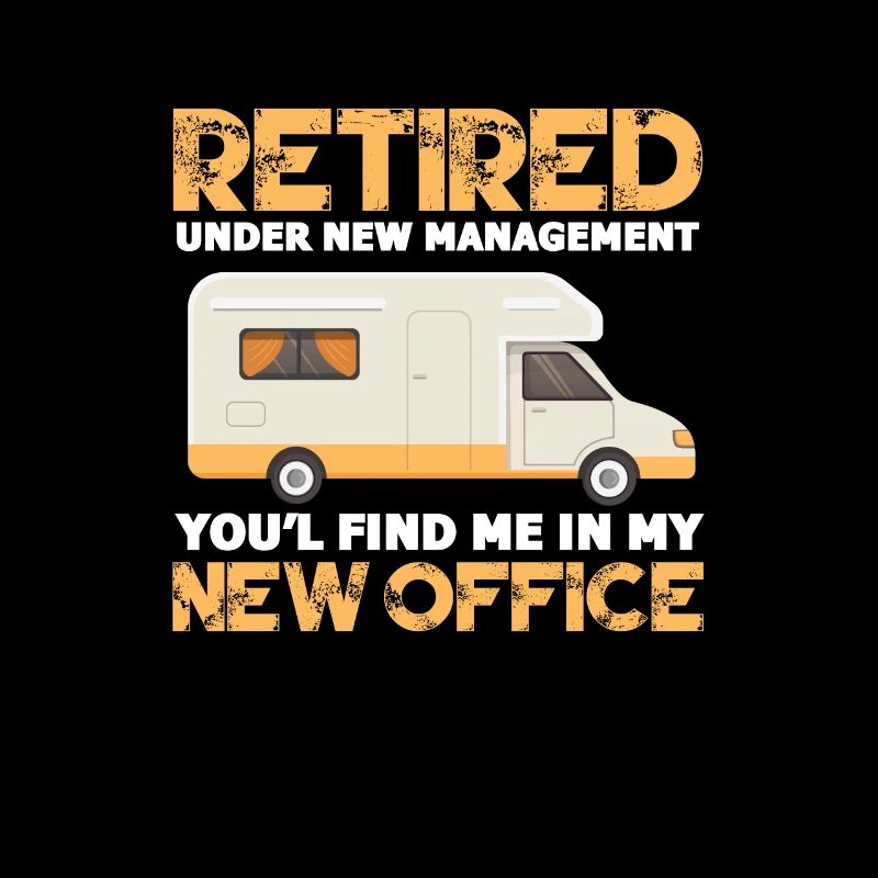 Camping Ruhestand Camper Rentner Oma Opa Geschenk