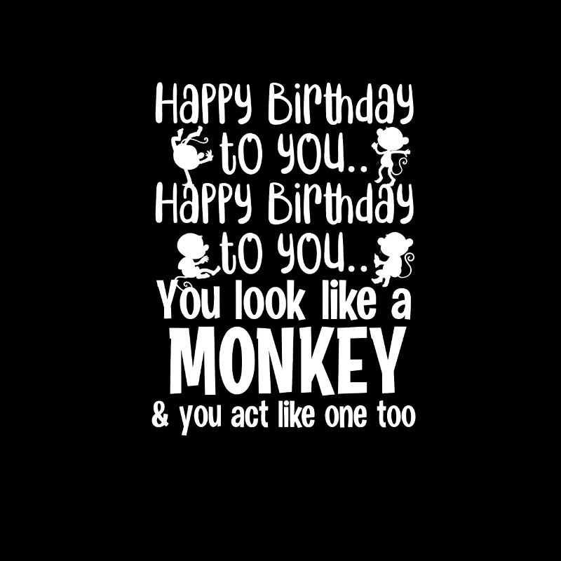 Monkey Birthday Monkey Gift